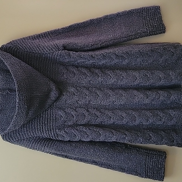 BCBG Maxazria Cardigan Sweater Hooded Jacket - Picture 6 of 8